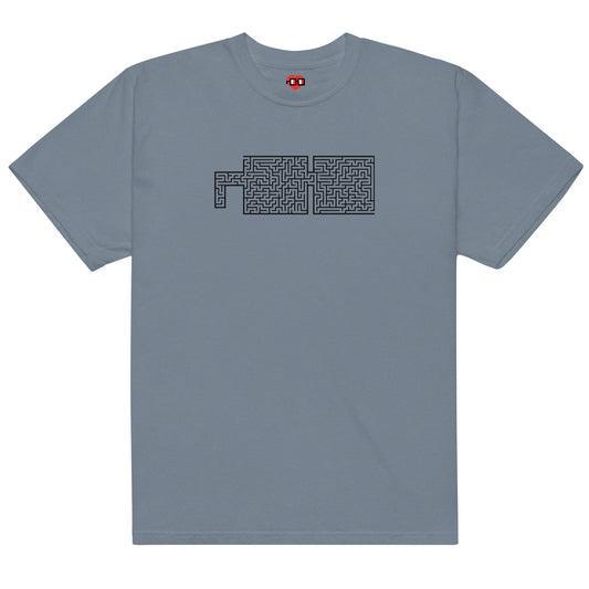 The Noggle Maze T-shirt -(BLACK)
