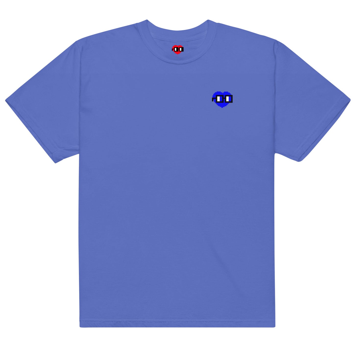 The Cares logo T-shirt – (BLUE)