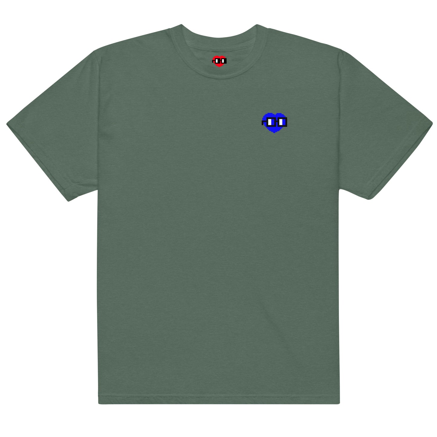 The Cares logo T-shirt – (BLUE)